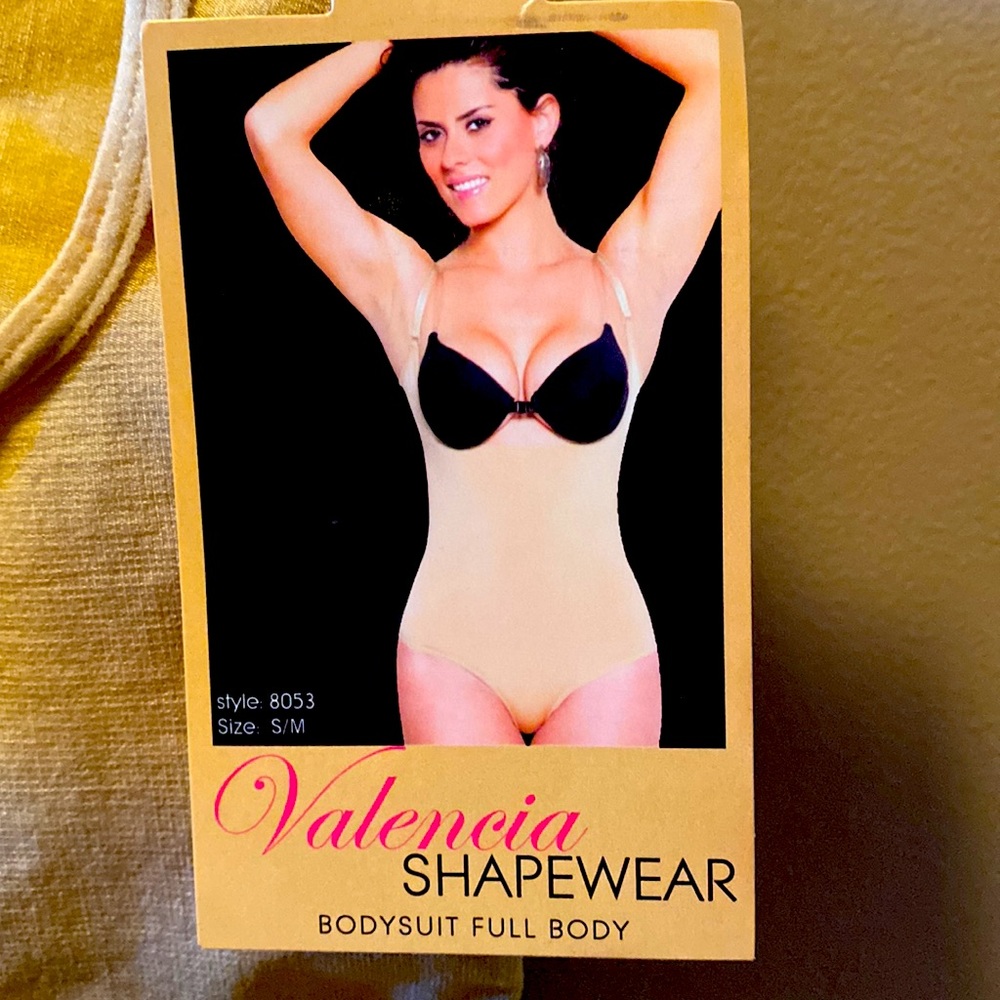Shapewear by Valencia full body bodysuit size small/medium